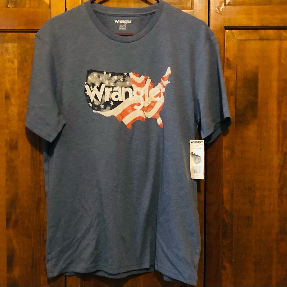 Vintage Retro Wrangler’s Women's T-Shirt, USA Map, Size Medium, NWT